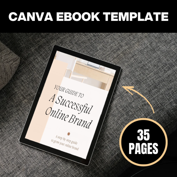 Canva Ebook Template - 35 Pages